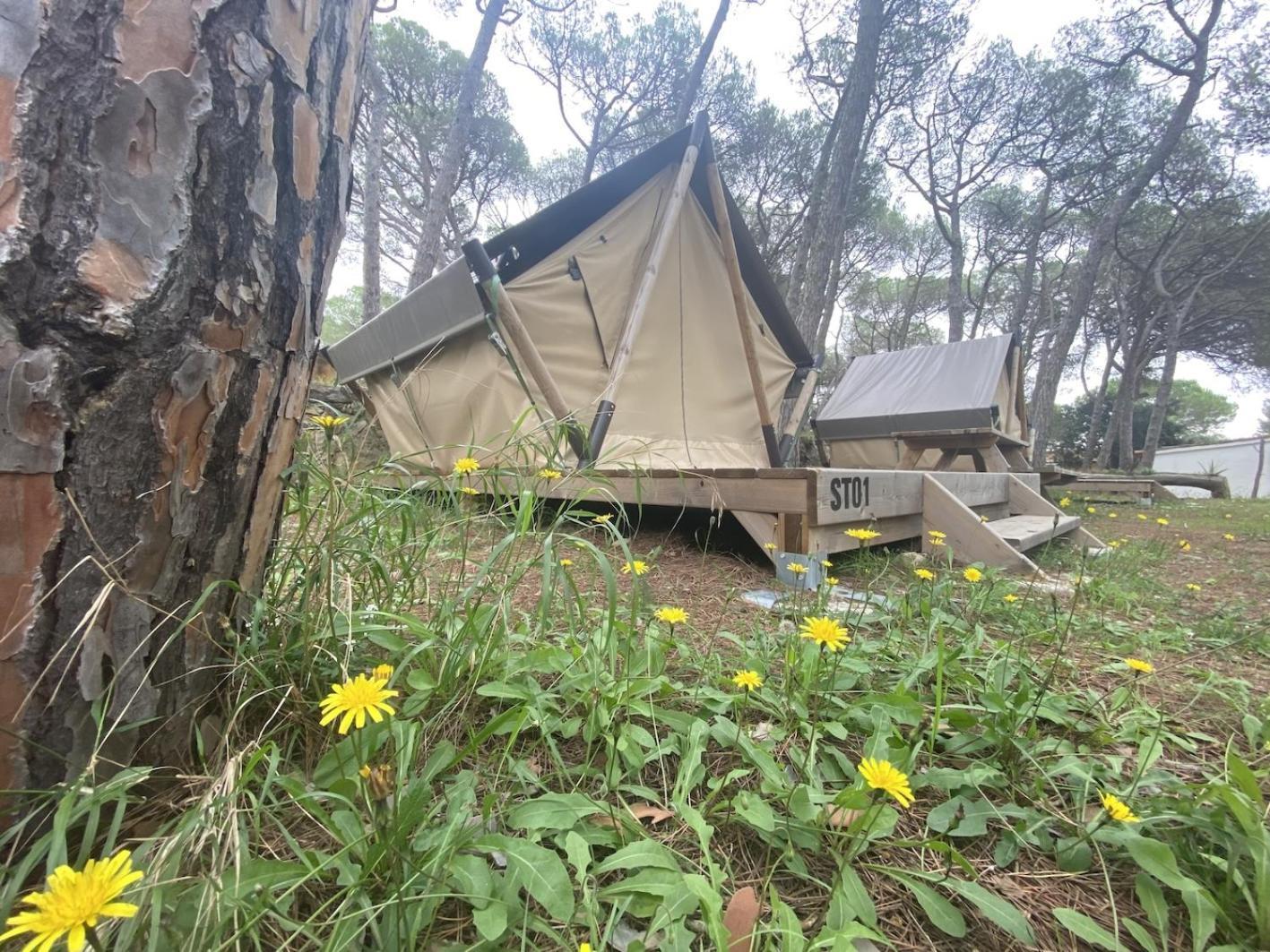 Camping 3 Estrellas Costa Brava Валь-льобрега Экстерьер фото